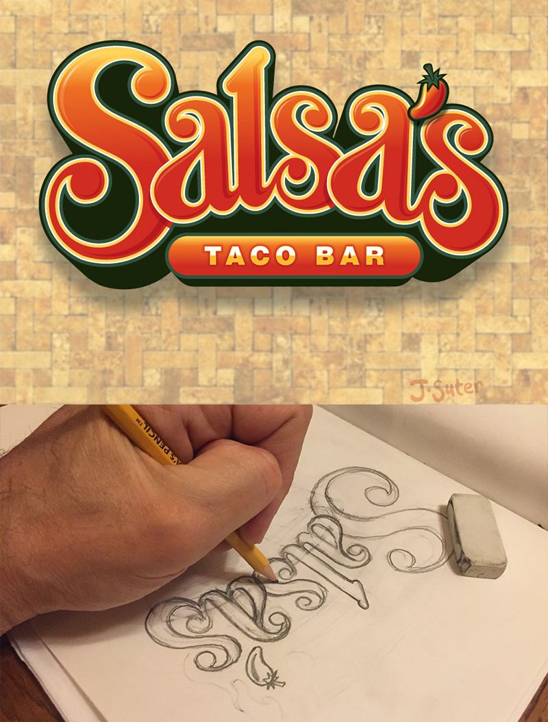 Salsa’s Restaurant Branding © Jack Suter. All rights reserved.