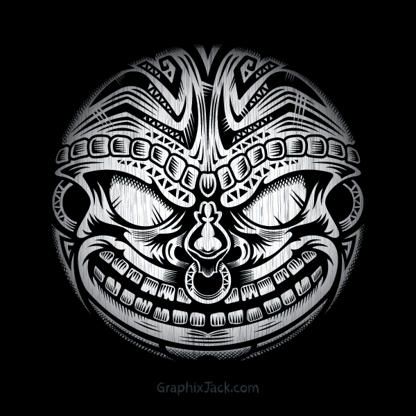 Tiki Mask © Jack Suter. All rights reserved.