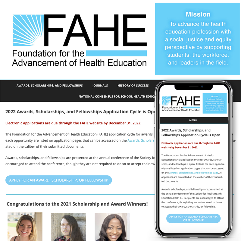 The Foundation for the Advancement of Health Education (FAHE)  © Jack Suter. All rights reserved.